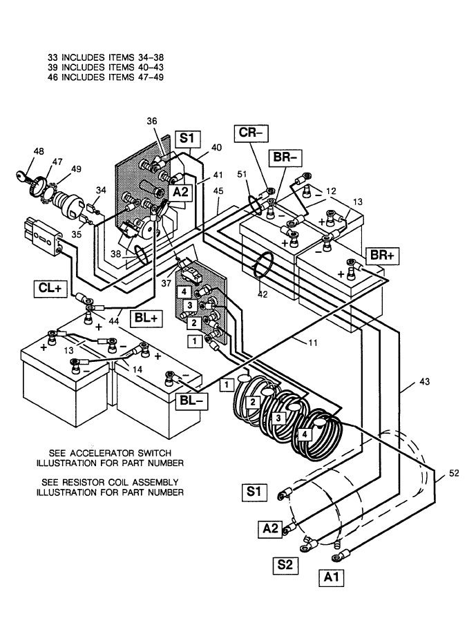 Ezgo Txt solenoid Wiring Diagram 85 Ez Go Marathon 36 Volt solenoid Wiring Diagram Ezgo Txt solenoid Wiring Diagram 85 Ez Go Marathon 36 Volt solenoid Wiring Diagram