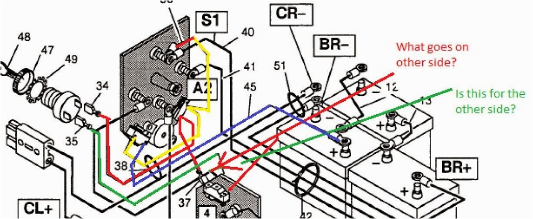 Ezgo Txt solenoid Wiring Diagram 85 Ez Go Marathon 36 Volt solenoid Wiring Diagram Ezgo Txt solenoid Wiring Diagram 85 Ez Go Marathon 36 Volt solenoid Wiring Diagram