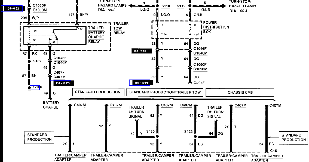 Ford 4 Pin Trailer Wiring Diagram ford F250 Wiring Diagram for Trailer Lights Ford 4 Pin Trailer Wiring Diagram ford F250 Wiring Diagram for Trailer Lights