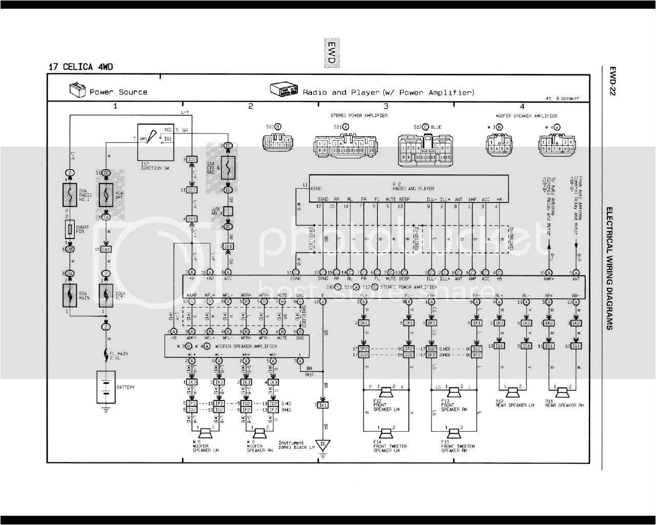 Ford Contour Stereo Wiring Diagram Amp Premium sound Wiring Diagram 1998 ford Contour