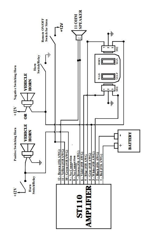 Galls Street Thunder St160 Siren Wiring Diagram Galls Street Thunder Switch Box Wiring Diagram Wiring