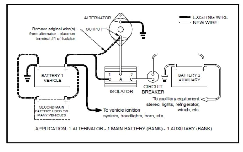 How to Wire A Battery isolator Diagram How to Wire Up A Sure Power 120 Amp Two Battery isolator How to Wire A Battery isolator Diagram How to Wire Up A Sure Power 120 Amp Two Battery isolator