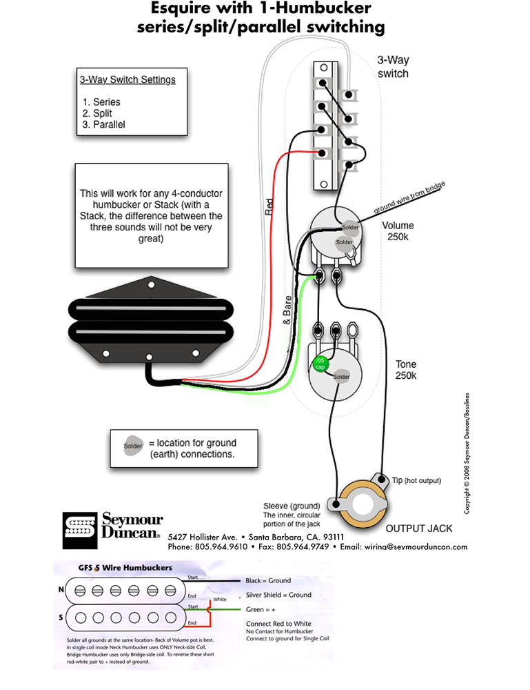Humbucker Wiring Diagram 3 Way Switch Dimarzio Two Humbuckers with 3 Way Center Coil Split Humbucker Wiring Diagram 3 Way Switch Dimarzio Two Humbuckers with 3 Way Center Coil Split