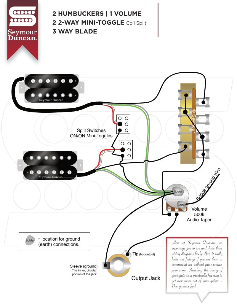 Humbucker Wiring Diagram 3 Way Switch Seymour Duncan Wiring Diagram 2 Humbucker 3 Way Blade Humbucker Wiring Diagram 3 Way Switch Seymour Duncan Wiring Diagram 2 Humbucker 3 Way Blade