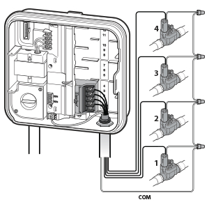 Hunter Pro C Wiring Diagram Pro C Connecting Station Wires Hunter Industries Hunter Pro C Wiring Diagram Pro C Connecting Station Wires Hunter Industries