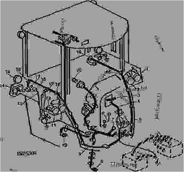 John Deere 4650 Wiring Diagram sound Gard Body Wiring Tractor John Deere 4850 Tractor