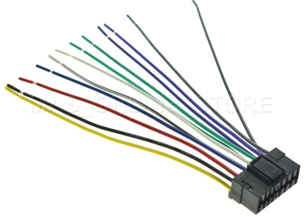 Jvc Kd R200 Wiring Harness Diagram Wire Harness for Jvc Kd R200 Kdr200 Pay today Ships today