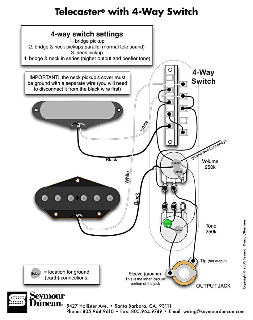Keith Richards Telecaster Wiring Diagram Tele Wiring Diagram with 4 Way Switch Telecaster Build
