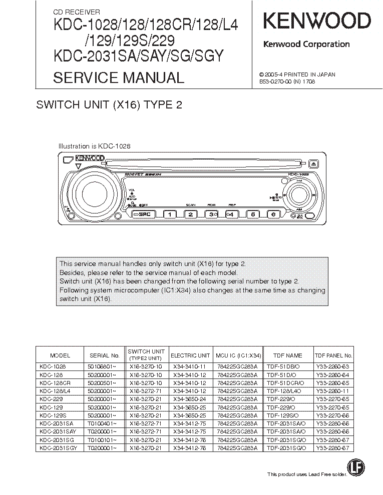 Kenwood Kdc X994 Wiring Diagram Kdc X974 Wiring Diagram Kenwood Kdc X994 Wiring Diagram Kdc X974 Wiring Diagram