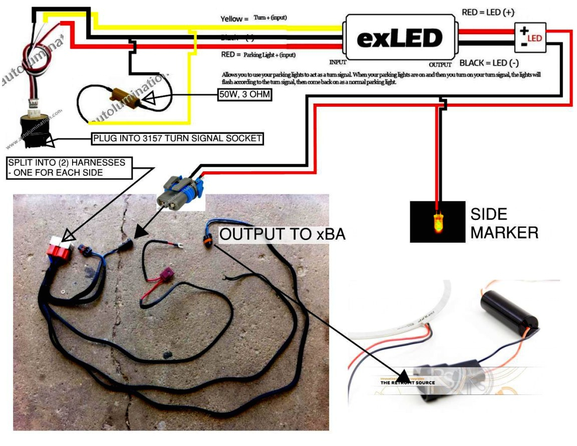 Led Headlight Wiring Diagram for Motorcycle Universal Motorcycle Headlight Led Turn Signal Indicators Led Headlight Wiring Diagram for Motorcycle Universal Motorcycle Headlight Led Turn Signal Indicators