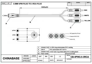 1 4 Stereo Jack Wiring Diagram Mono Plug to Rca Audio Jack Wiring Wiring Diagram Expert