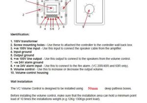 100v Speaker Wiring Diagram 100v Line Speakers Diagram and Wiring Help Rs100 Background Music