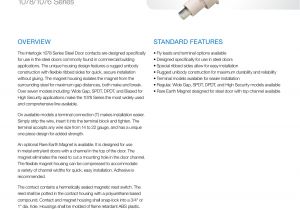 1076 Door Contact Wiring Diagram Data Sheet M5 Enclosure for Picture Perfect Secure 75103 1076 Door Contact Wiring Diagram Data Sheet M5 Enclosure for Picture Perfect Secure 75103