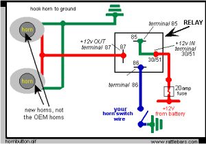 12 Volt Horn Wiring Diagram How to Wire A Relay for Horns On Mgb and Other British Cars Moss
