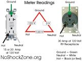 120 240 Wiring Diagram Mis Wiring A 120 Volt Rv Outlet with 240 Volts No Shock Zone