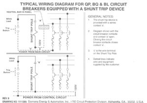 120v Shunt Trip Wiring Diagram 120v Shunt Trip Breaker Wiring Diagram Mad Ics