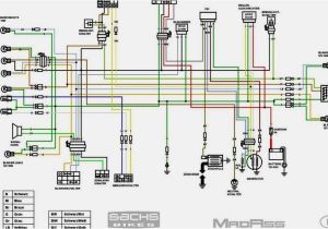125 Pit Bike Wiring Diagram 125 Pit Bike Wiring Diagram Colored Schematic and Wiring
