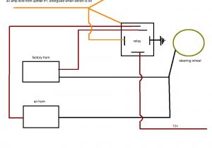12v 30a Relay Wiring Diagram 12v Air Compressor Wiring Diagram Simplified Shapes Horn Relay