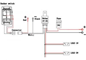 12v Rocker Switch Wiring Diagram Custom Rocker Switch On Off Blue Rear Locker