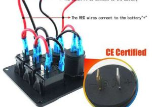 12v Switch Panel Wiring Diagram Wiring A Boat Switch Panel Brilliant Marine Boat 6 Gang Splashproof