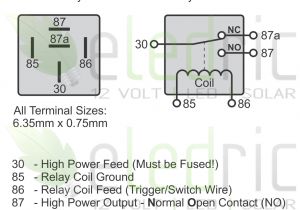 12v Switch Wiring Diagram 12v Relay Wiring Diagram 5 Pin Luxury A Type Od Part V Wire Diagram