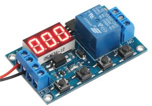 12v Timer Relay Wiring Diagram Relay Module 6 30v Multifunction 1 Channel Relay Delay Off On Off
