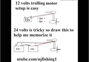 12v Trolling Motor Wiring Diagram How to Connect 12v 24v Trolling Motor with 1 and 2 Batteries Youtube 12v Trolling Motor Wiring Diagram How to Connect 12v 24v Trolling Motor with 1 and 2 Batteries Youtube
