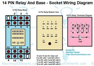 14 Pin Relay Wiring Diagram A C Relay Wiring Diagram Wiring Diagram