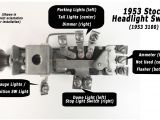 1953 Chevy Truck Headlight Switch Wiring Diagram Wiring Diagram Headlight Switch Wiring Schematic Diagram