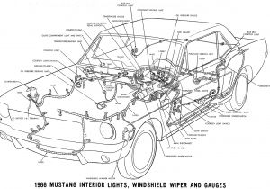 1966 ford Mustang Wiring Harness Diagram Courtesy Light Wiring Diagram for 1966 Mustang Wiring