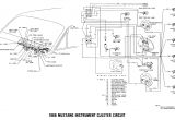 1966 Mustang Instrument Cluster Wiring Diagram 1968 Mustang Wiring Diagrams and Vacuum Schematics Average