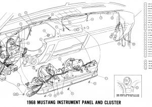 1966 Mustang Instrument Cluster Wiring Diagram 1968 Mustang Wiring Diagrams and Vacuum Schematics Average