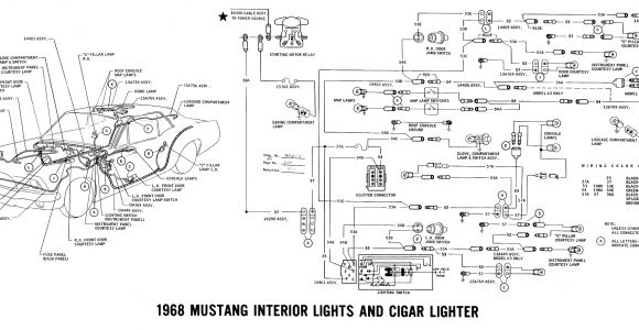 1968 Mustang Instrument Cluster Wiring Diagram 1968 Mustang Wiring Diagrams and Vacuum Schematics Average