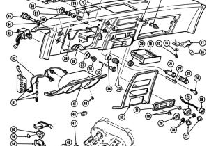 1968 Pontiac Firebird Wiring Diagram 1967 68 Firebird Instrument Panel Illustrated Parts Break Down