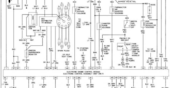 1987 ford F150 Wiring Diagram 87 ford F 250 460 Wiring Diagram Wiring Diagram Show