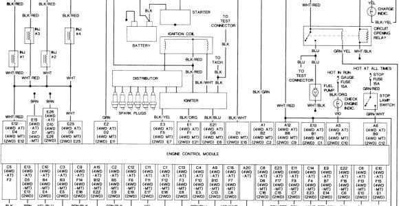 1990 toyota Pickup Ignition Wiring Diagram Wiring Diagram toyota 1990 Wiring Diagram Files