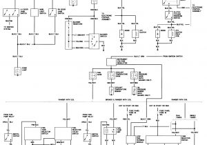 1991 ford Bronco Radio Wiring Diagram ford Bronco Ii Wiring Diagram Wiring Diagram