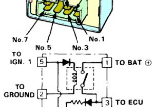 1993 Honda Civic Fuel Pump Wiring Diagram Check the Honda Main Relay In Your Car