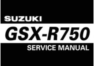1993 Suzuki Gsxr 750 Wiring Diagram Suzuki Gsx R750 Service Manual Pdf Download Manualslib