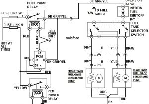 1994 ford F150 Fuel Pump Wiring Diagram ford F 150 Dual Tank Fuel System Diagram Wiring Diagram Operations