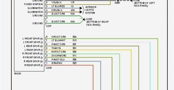 1994 ford Radio Wiring Diagram 94 ford F 350 Stereo Wiring Harness Blog Wiring Diagram