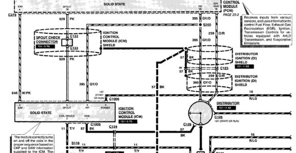 1994 ford Ranger Ignition Wiring Diagram 1994 ford Ranger I Locate A Diagram for the Electrical