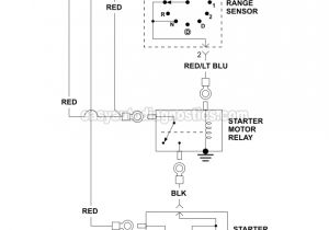 1994 ford Ranger Starter Wiring Diagram ford Starter Diagram Pro Wiring Diagram
