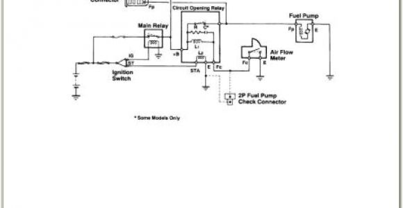 1994 toyota Pickup Fuel Pump Wiring Diagram 1994 toyota Truck Wiring Diagram Wiring Diagram Centre