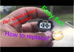 1997 Honda Accord Speed Sensor Wiring Diagram How to Replace A Bad Speed Sensor Connector On A 96 00 Civic Youtube