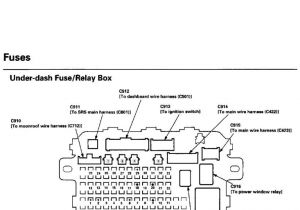 1997 Honda Crv Wiring Diagram Custom Honda Fuse Box Wiring Diagram