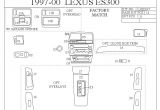 1997 Lexus Es300 Radio Wiring Diagram Lexus Es300 Radio Wiring Harness Wiring Diagram Inside