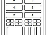 1997 Mercury Mountaineer Wiring Diagram Mercury Mountaineer First Generation 1996 2001 Fuse