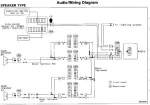 1997 Nissan Pathfinder Stereo Wiring Diagram 1997 Nissan Truck Wiring Diagram Wiring Diagram