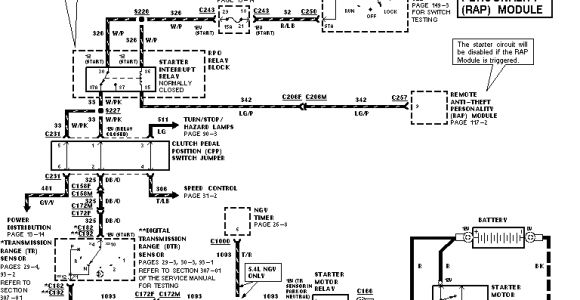 1998 ford F150 Wiring Diagram 1998 ford F 150 Wiring Schematic Wiring Diagram Sheet